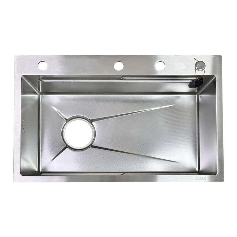 Kitchen Sink SUS304 Stainless Steel Handmade Large Single Sink Household Kitchen Sink Undercounter Vegetable Basin
Kitchen Sink SUS304 Stainless Steel Handmade Large Single Sink Household Kitchen Sink Undercounter Vegetable Basin