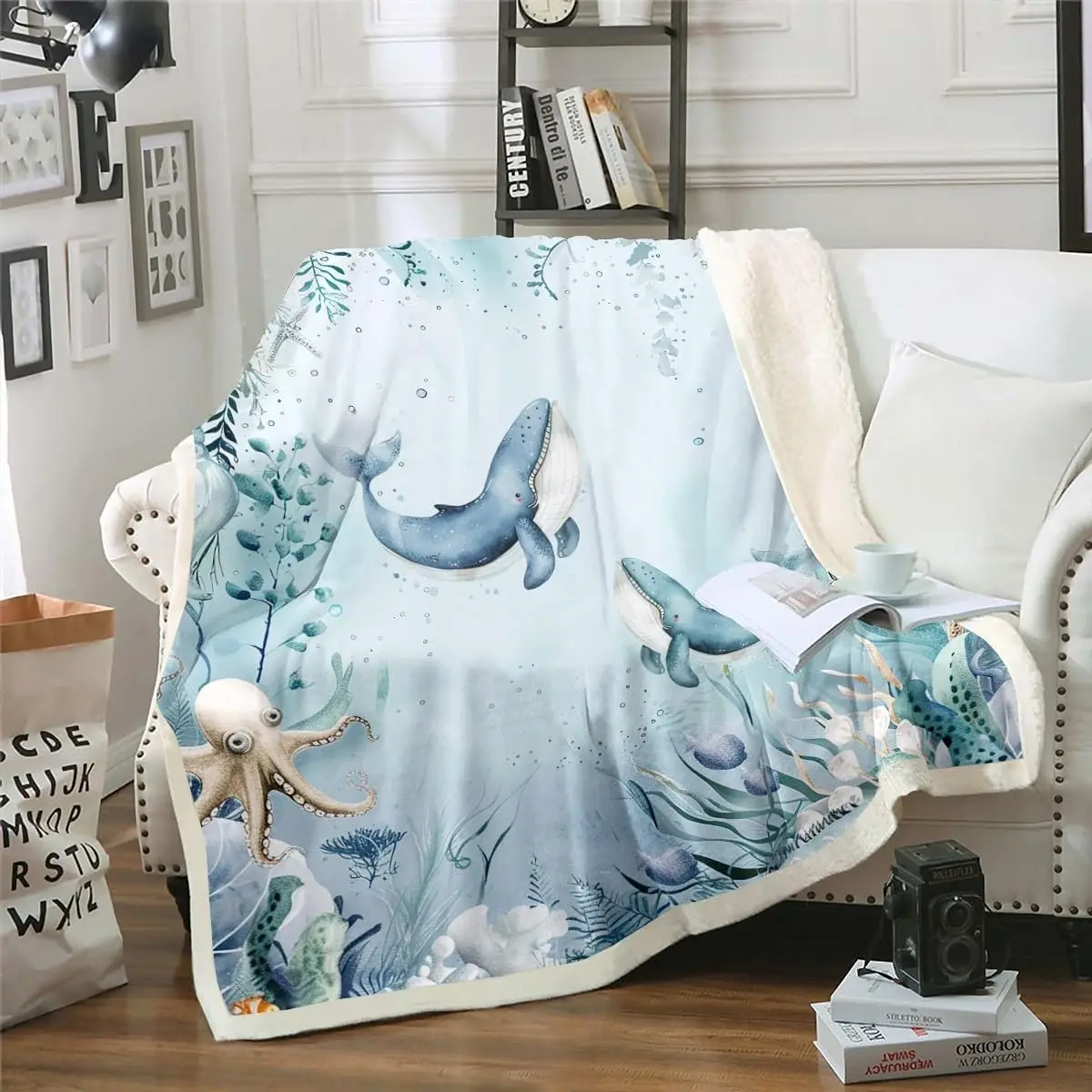 Ocean Blanket Soft & Cozy Lightweight Flannel Fleece Ocean Throw Blanket for Couch Bedding Travel Fuzzy Decor Ocean Gifts
Ocean Blanket Soft & Cozy Lightweight Flannel Fleece Ocean Throw Blanket for Couch Bedding Travel Fuzzy Decor Ocean Gifts
