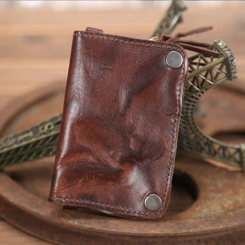 Large Capacity Leather Key Wallet Men's Genuine Tanned Cowhide Women's Card Holder Car Key Wallet Bucket Shape Zipper Closure
Large Capacity Leather Key Wallet Men's Genuine Tanned Cowhide Women's Card Holder Car Key Wallet Bucket Shape Zipper Closure
