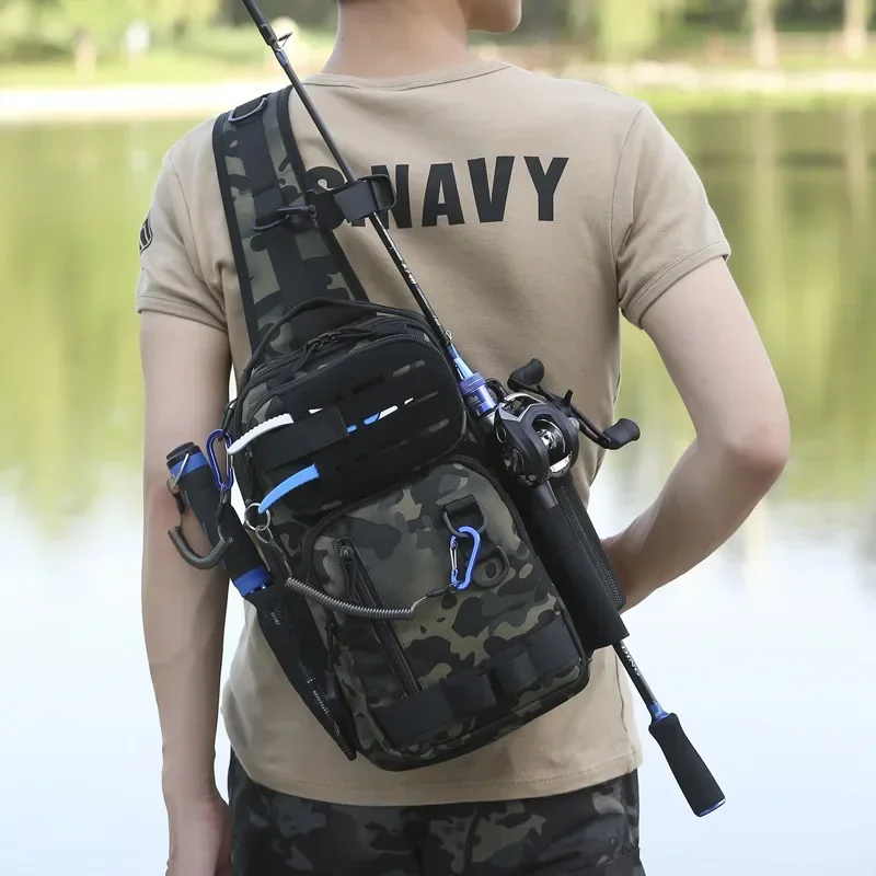 Fishing Bags Nylon Lure Bag Chest Bag Fishing Gear Large Capacity Crossbody Tactical Outdoor Shoulder Bags Fishing Tackle Bag
Fishing Bags Nylon Lure Bag Chest Bag Fishing Gear Large Capacity Crossbody Tactical Outdoor Shoulder Bags Fishing Tackle Bag