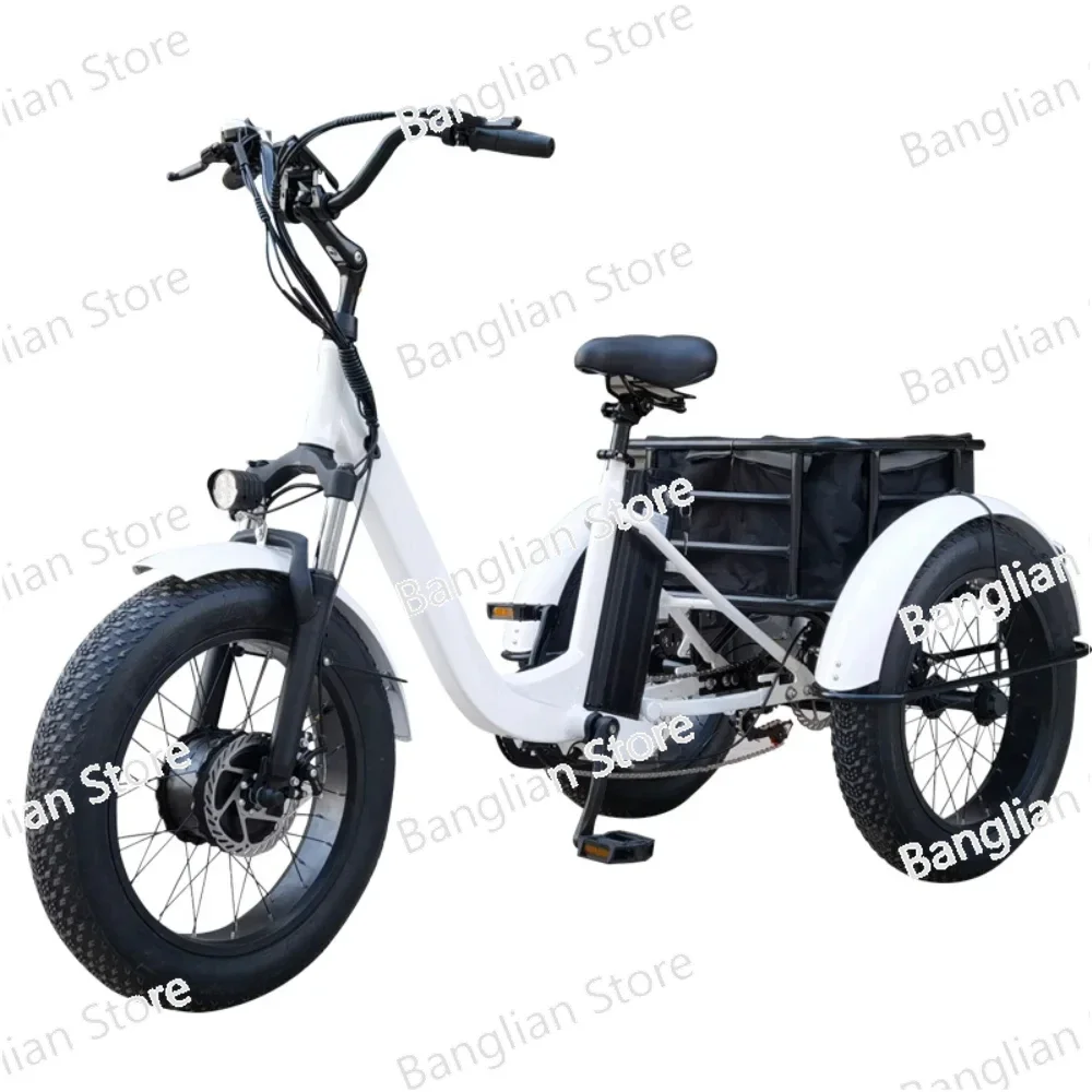 Electric Tricycles Bicycle 26 Inch Fat Tire Electric Trike 3 Wheel Electric Bike
Electric Tricycles Bicycle 26 Inch Fat Tire Electric Trike 3 Wheel Electric Bike