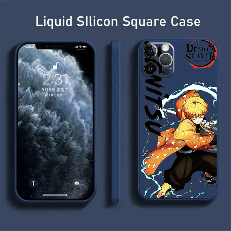 Demon Slayer Tanjirou For iPhone 15 14 13 12 11 Pro Max 13 12 Mini 7 8 Plus X XR XS Max Phone Case Liquid Silicone Back
Demon Slayer Tanjirou For iPhone 15 14 13 12 11 Pro Max 13 12 Mini 7 8 Plus X XR XS Max Phone Case Liquid Silicone Back