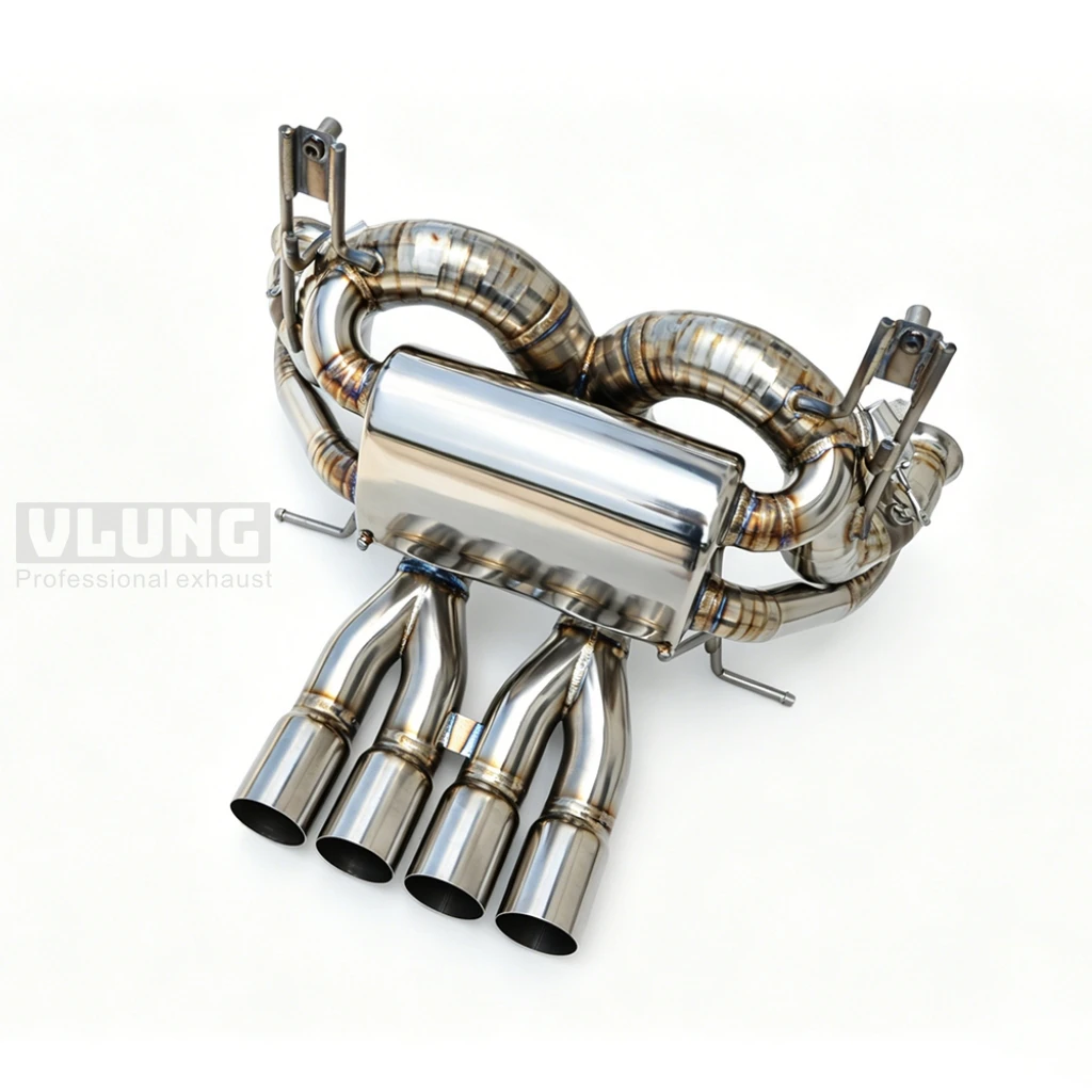 Titanium Alloy Valve Exhaust with Heat Insulation for Lamborghini Aventador LP700-4 LP750-4 6.5L 2011-2022 High Performance
Titanium Alloy Valve Exhaust with Heat Insulation for Lamborghini Aventador LP700-4 LP750-4 6.5L 2011-2022 High Performance