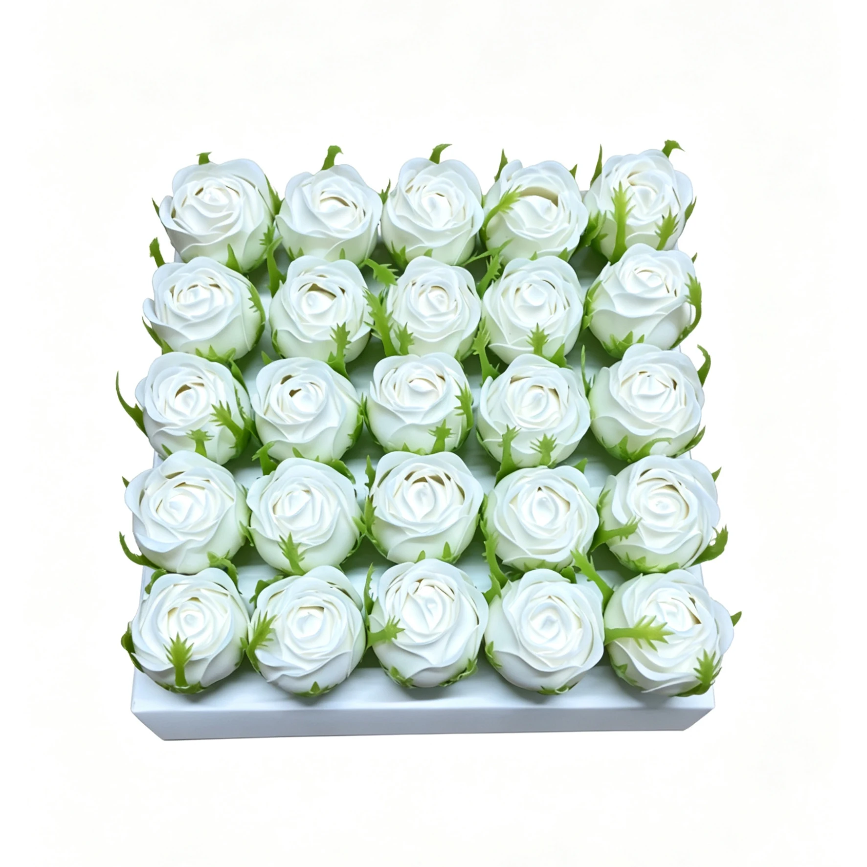 25pcs Artificial Rose Flower Heads Bulk Wholesale Four Layer Mini Bud DIY Handmade Gift Box Bouquet Decoration
25pcs Artificial Rose Flower Heads Bulk Wholesale Four Layer Mini Bud DIY Handmade Gift Box Bouquet Decoration