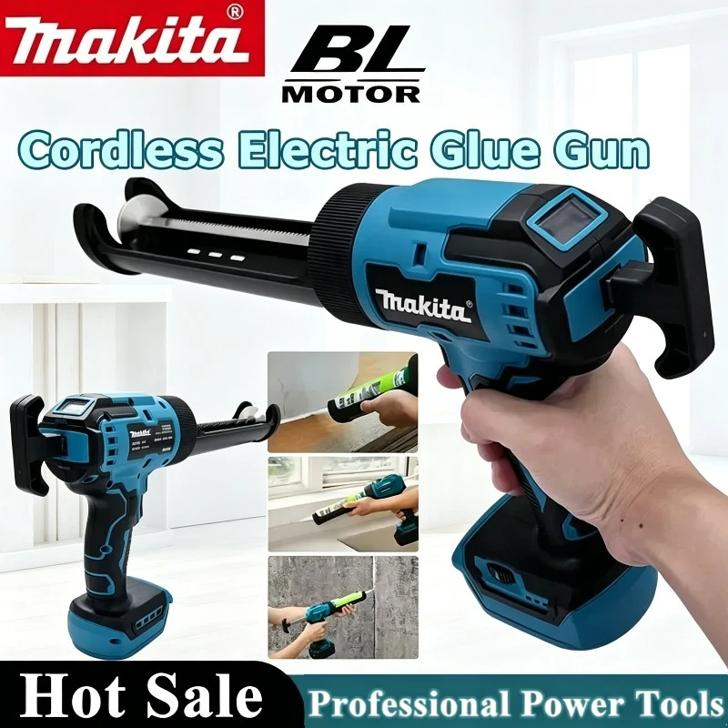 Makita Cordless Silicone Electric Glass Caulking Gun LED Gun Multifunctional DIY Repair Power Tool For Makita Battery
Makita Cordless Silicone Electric Glass Caulking Gun LED Gun Multifunctional DIY Repair Power Tool For Makita Battery