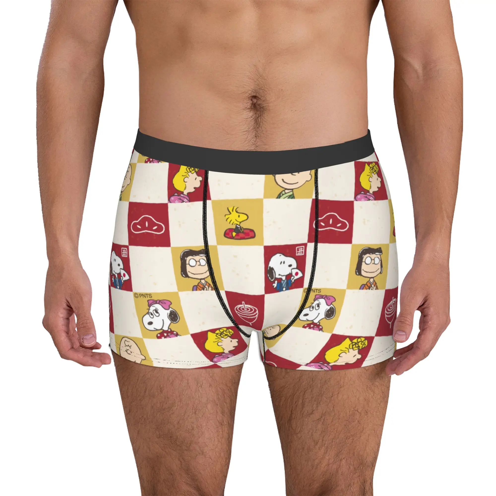 S-Snoopy Checkered Plaid Boxers Shorts Men's Anime Dog Briefs Underwear Fashion Underpants
S-Snoopy Checkered Plaid Boxers Shorts Men's Anime Dog Briefs Underwear Fashion Underpants