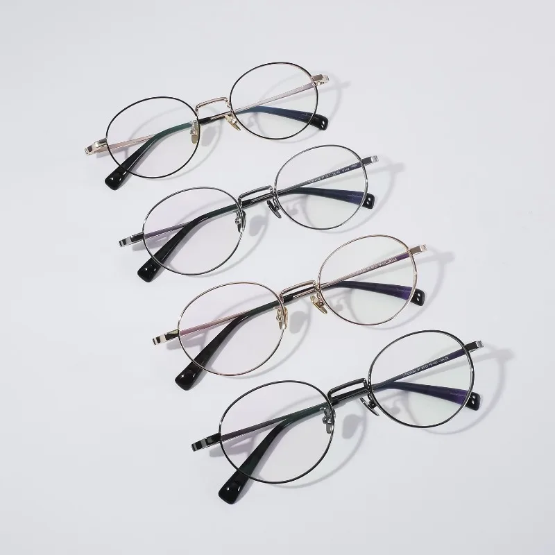 Ultra Light Titanium Round Frame Glasses Women Optical Prescription Custom Eyeglasses Men Myopia Reading Computer Office Eyewear
Ultra Light Titanium Round Frame Glasses Women Optical Prescription Custom Eyeglasses Men Myopia Reading Computer Office Eyewear