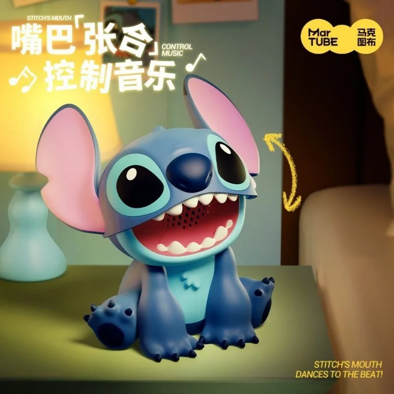 Stitch Figure Bluetooth Speaker Stitch'S Mouth Control Music Cute Disney Peripheries Desktop Decor Toy New Cartoon Gift Birthday
Stitch Figure Bluetooth Speaker Stitch'S Mouth Control Music Cute Disney Peripheries Desktop Decor Toy New Cartoon Gift Birthday