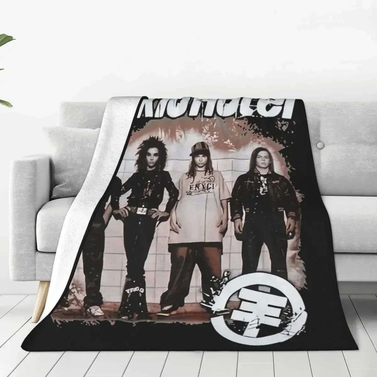 Vintage Tokio Hotel Concert Fuzzy Blanket Fashion Throw Blanket for Home 200x150cm Quilt
Vintage Tokio Hotel Concert Fuzzy Blanket Fashion Throw Blanket for Home 200x150cm Quilt