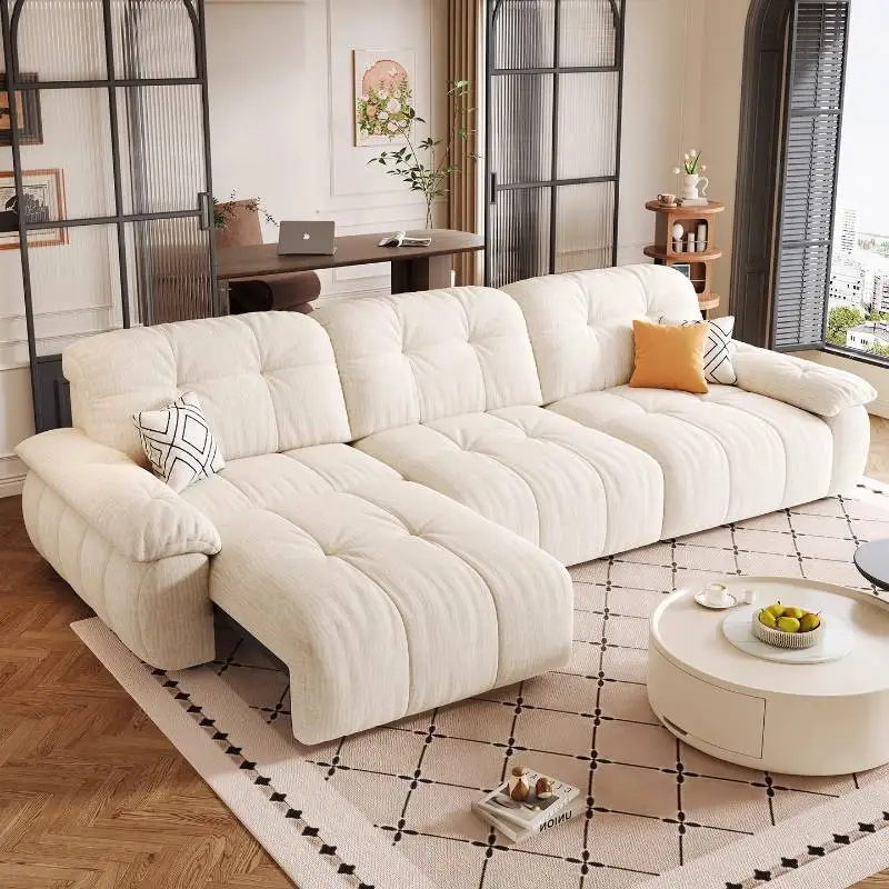 Designer Armrest Electric Sofas Foldable Luxury Quality Curved Living Room Sofas Lounges Quality Canape Lit Furniture For Home
Designer Armrest Electric Sofas Foldable Luxury Quality Curved Living Room Sofas Lounges Quality Canape Lit Furniture For Home