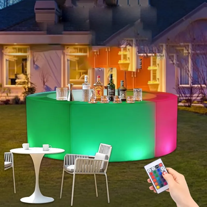 Modern Led Home bar Counter Rectangle Furniture Rechargeable Pe Plastic bar Chair bar Nightclub LED Plastic Furniture
Modern Led Home bar Counter Rectangle Furniture Rechargeable Pe Plastic bar Chair bar Nightclub LED Plastic Furniture
