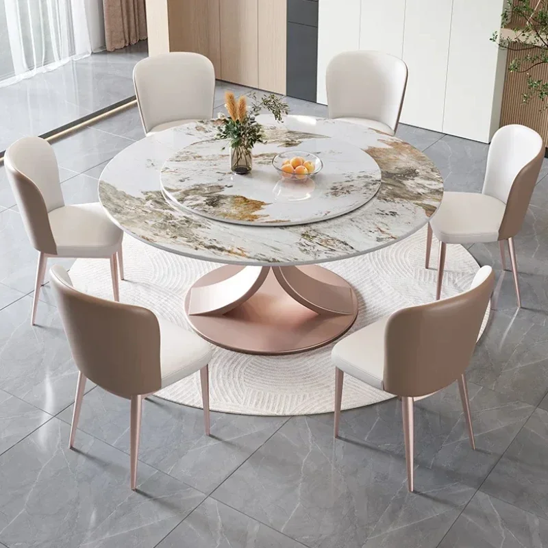 Modern Kitchen Dining Table Round Waterproof Living Room Dining Tables White Designer Mesa Redonda Comedor Home Furniture
Modern Kitchen Dining Table Round Waterproof Living Room Dining Tables White Designer Mesa Redonda Comedor Home Furniture