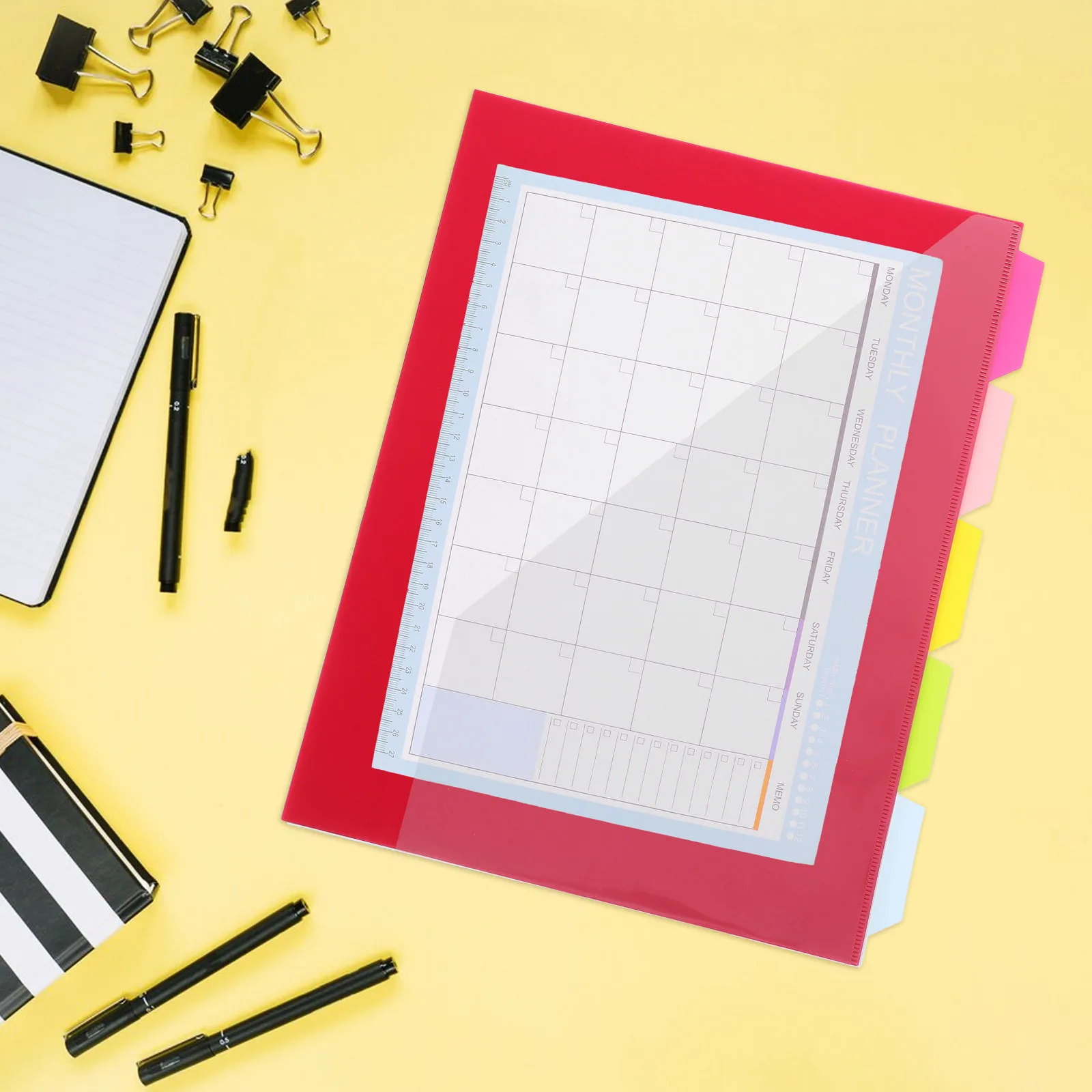 Набор из 5 папок-органайзеров для документов, водонепроницаемые, формат Letter, с разделителями и индексными страницами из ПП
Набор из 5 папок-органайзеров для документов, водонепроницаемые, формат Letter, с разделителями и индексными страницами из ПП