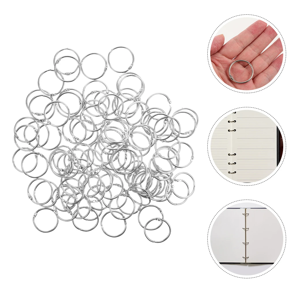 DIY Binder Rings Metal Small Loose Leaf Rings for Paper Scrapbook Artists Students Office Supplies Index Card Holders Craft
DIY Binder Rings Metal Small Loose Leaf Rings for Paper Scrapbook Artists Students Office Supplies Index Card Holders Craft