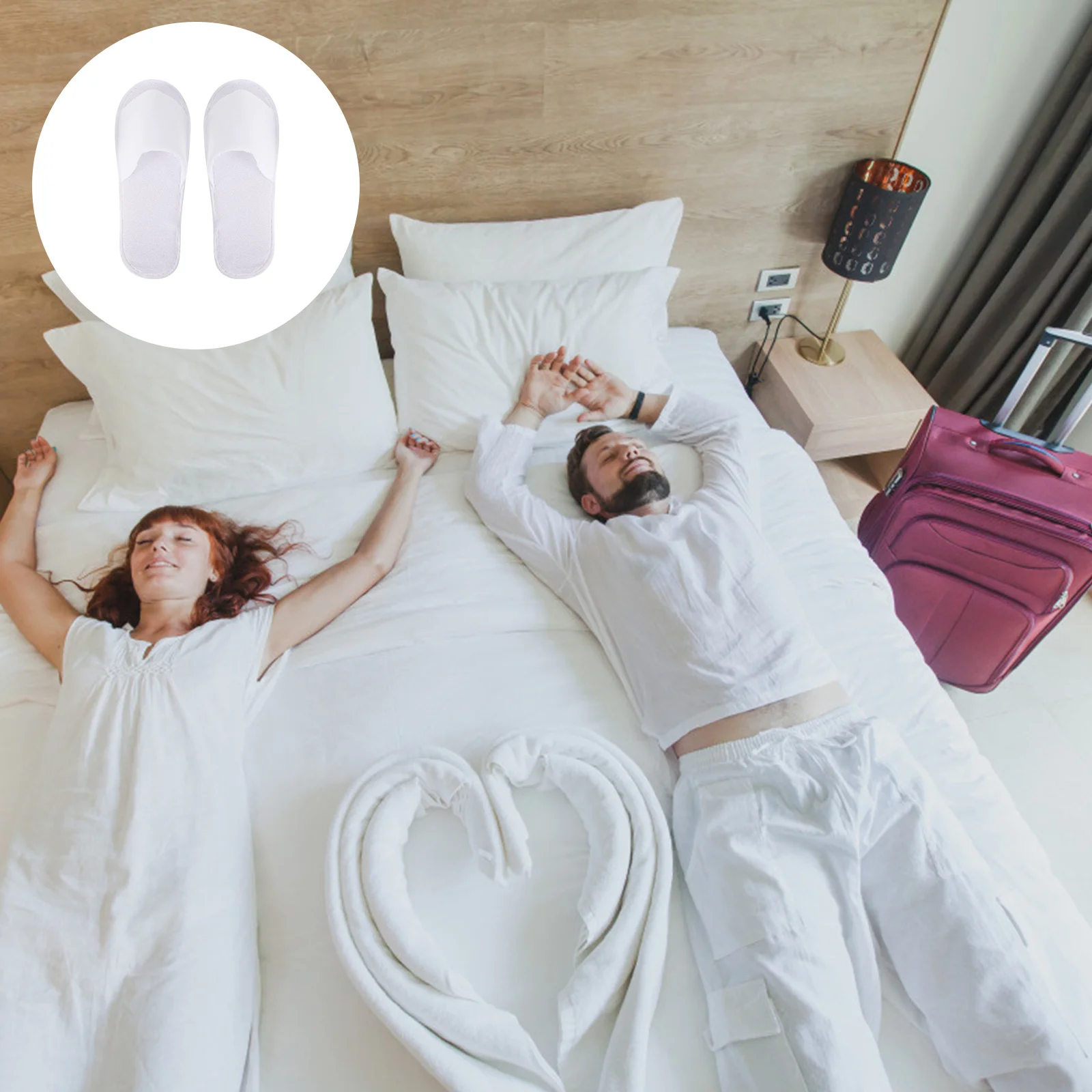 10Pairs Disposable Hotel Slippers Premium Lightweight Soft Indoor Guest Slippers Home Spa Travel Manicure Hotel Guest Shoes
10Pairs Disposable Hotel Slippers Premium Lightweight Soft Indoor Guest Slippers Home Spa Travel Manicure Hotel Guest Shoes