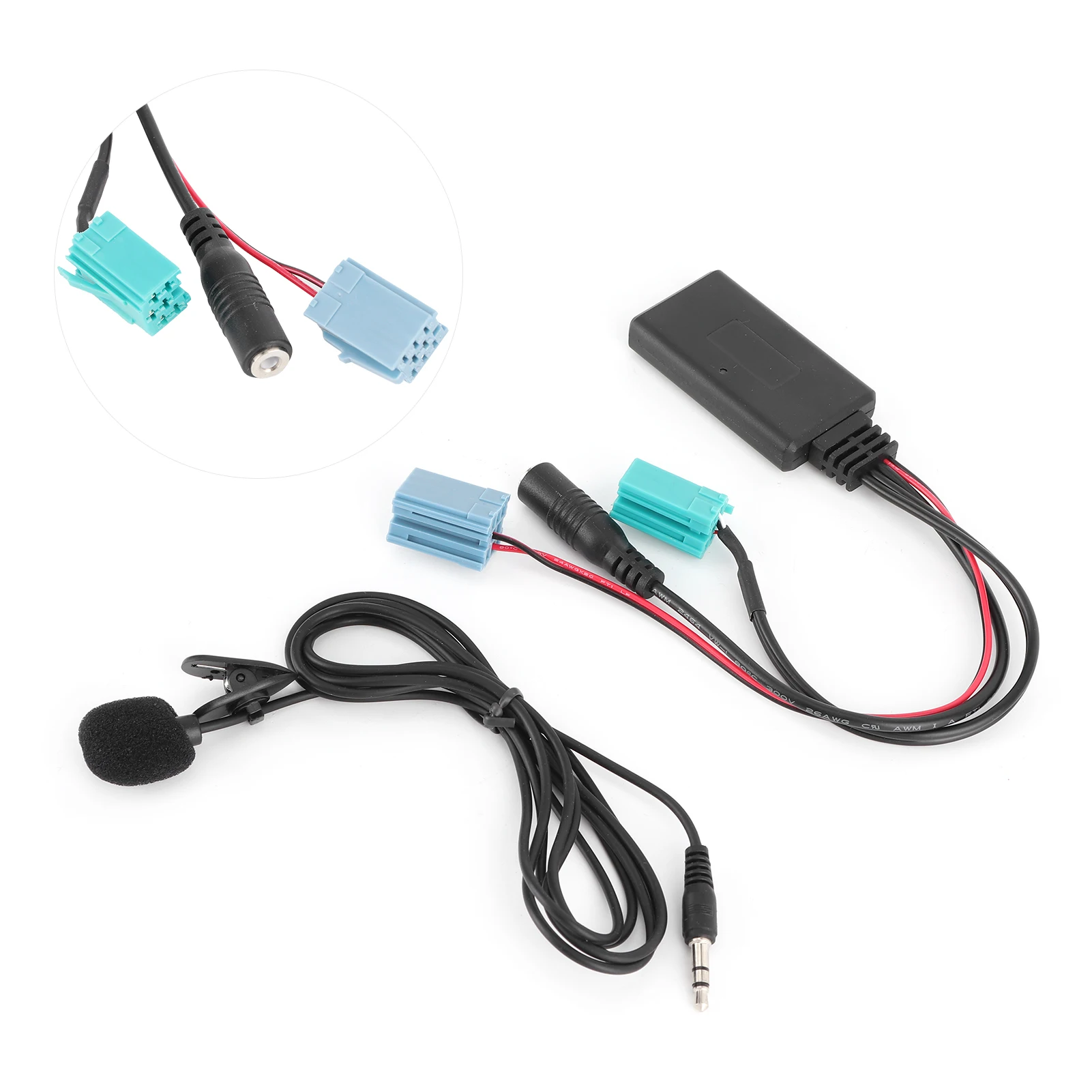 Автомобильный стереоадаптер 6-контактный Bluetooth 5,0 AUX-IN кабельный адаптер для Clio Espace Kangoo Laguna Megane Scenic Trafic Twingo 2005-2011
Автомобильный стереоадаптер 6-контактный Bluetooth 5,0 AUX-IN кабельный адаптер для Clio Espace Kangoo Laguna Megane Scenic Trafic Twingo 2005-2011