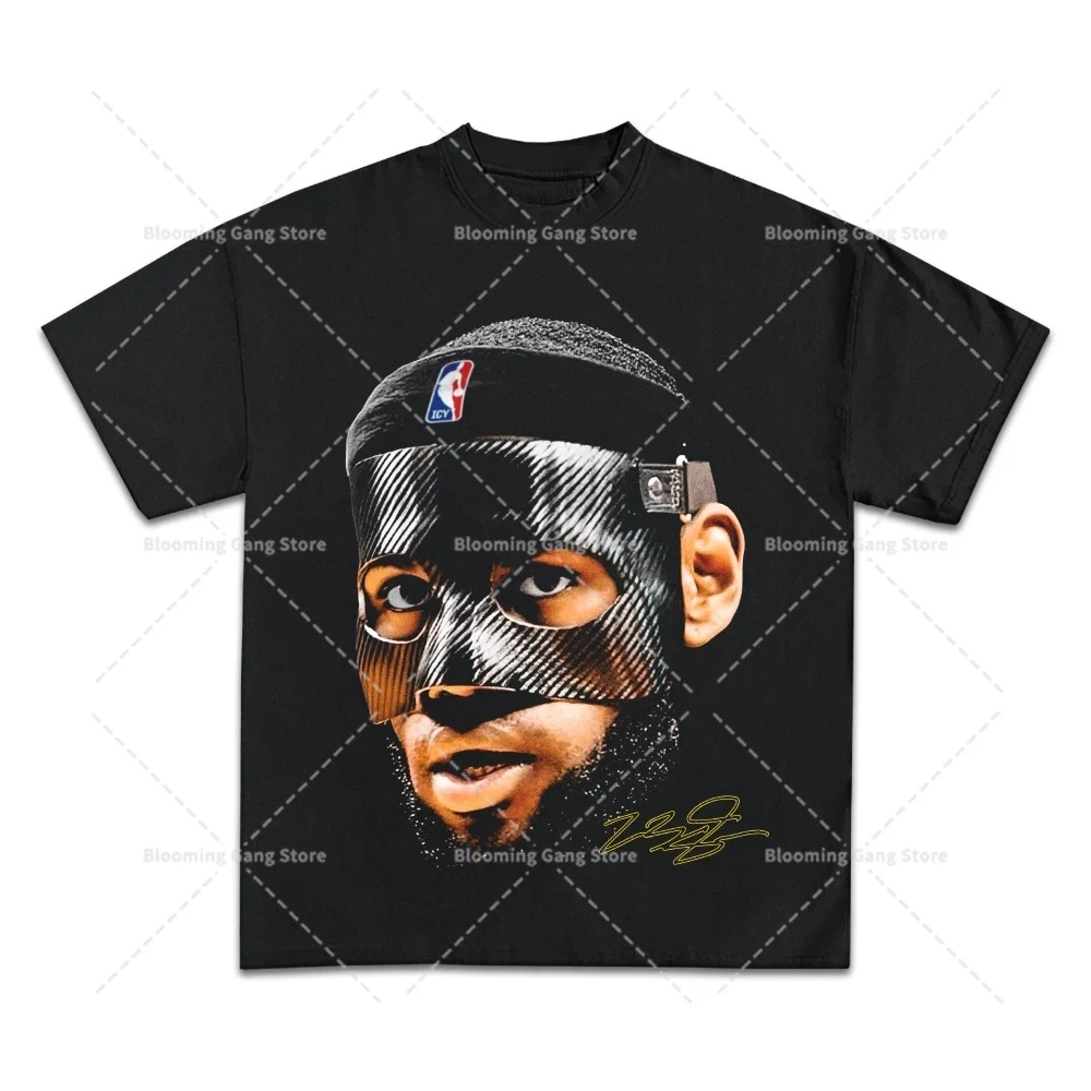 Trendy Retro American Man Clothing Hip-Hop Fashion Women Short Sleeve Y2K Celebrity Printed Street Couples Same Style Cool Tops
Trendy Retro American Man Clothing Hip-Hop Fashion Women Short Sleeve Y2K Celebrity Printed Street Couples Same Style Cool Tops