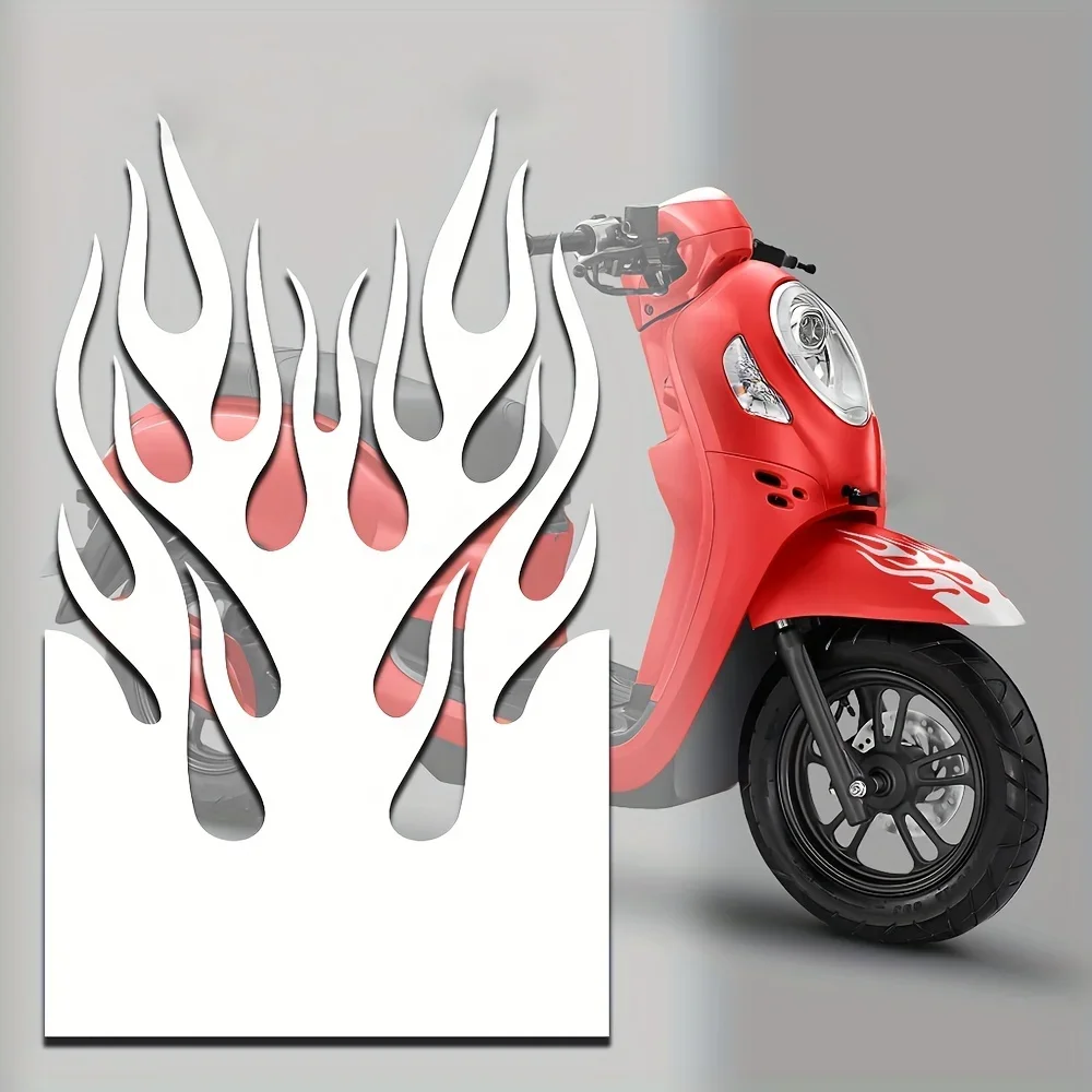 1 шт. декоративная наклейка в стиле пламени самоклеящаяся (16,5x24,5 см, черный/красный/белый) для автомобильного устройства создают настройку
1 шт. декоративная наклейка в стиле пламени самоклеящаяся (16,5x24,5 см, черный/красный/белый) для автомобильного устройства создают настройку