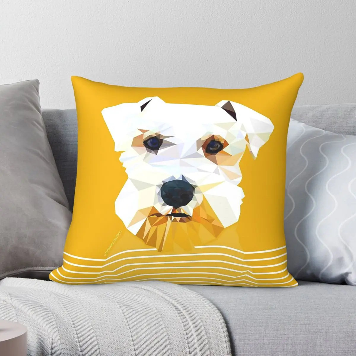 White Schnauzer Dog Square Pillowcase Polyester Linen Velvet Creative Zip Decorative Pillow Case Room Cushion Cover
White Schnauzer Dog Square Pillowcase Polyester Linen Velvet Creative Zip Decorative Pillow Case Room Cushion Cover