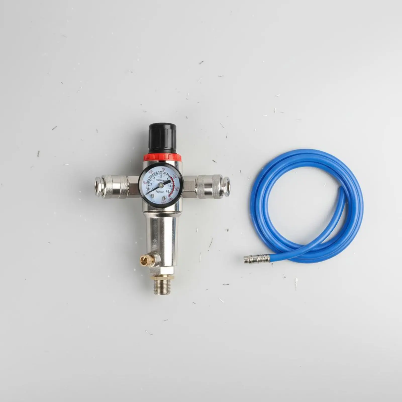 Filter Regulator Combo Drain Valve Air Filter Regulator Water Oil Separator Metal Body for Workshop, Garage
Filter Regulator Combo Drain Valve Air Filter Regulator Water Oil Separator Metal Body for Workshop, Garage