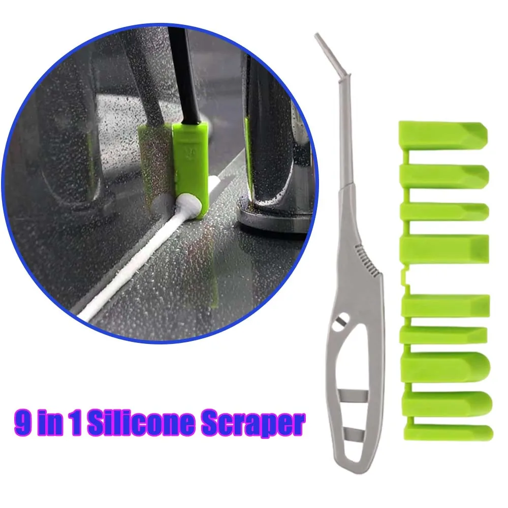 Multifunction 9in1 Silicone Scraper Glue Remover Sealant Finishing Edge Smoothing Caulking Scraper Gap Cleaning Home Decoration
Multifunction 9in1 Silicone Scraper Glue Remover Sealant Finishing Edge Smoothing Caulking Scraper Gap Cleaning Home Decoration