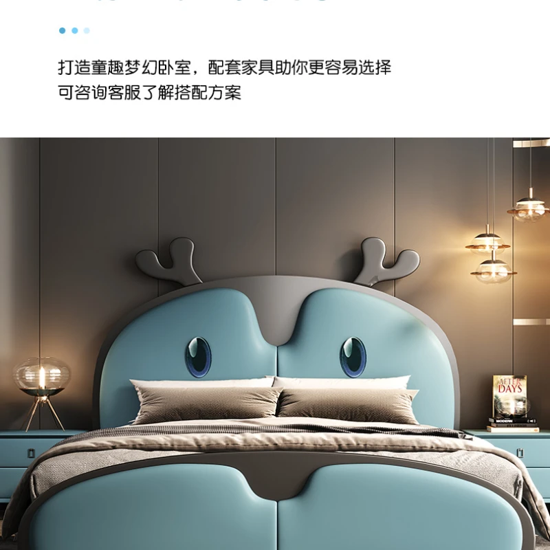 Modern Simple and Light Luxury Real Leather Bed Bedroom Room Creative Luxury
Modern Simple and Light Luxury Real Leather Bed Bedroom Room Creative Luxury