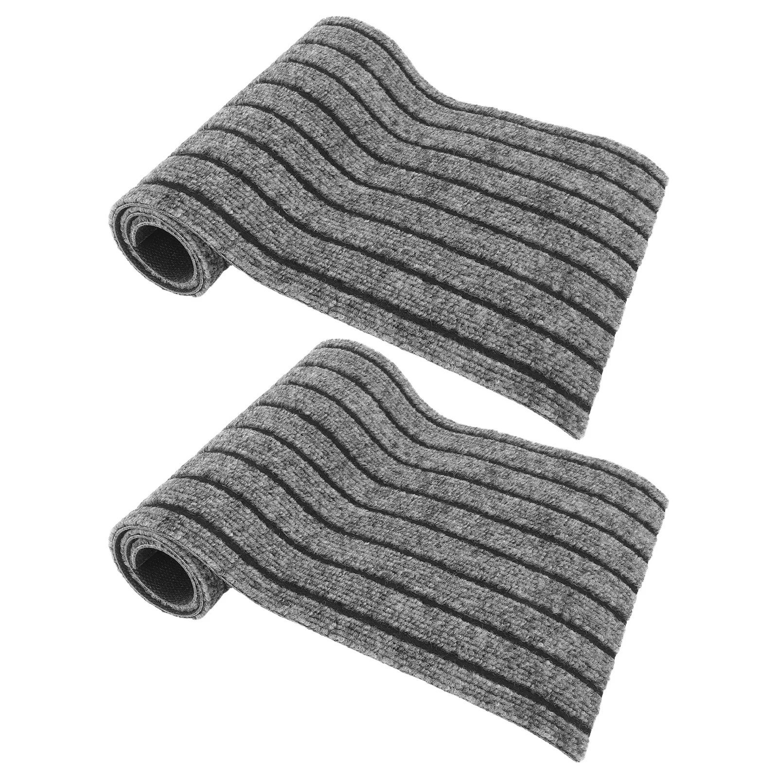 2pcs Non-slip Stair Mats Anti-skid Tread Pads Spiral Stairs Carpet Runner Soundproof Floor Coverings Home Indoor
2pcs Non-slip Stair Mats Anti-skid Tread Pads Spiral Stairs Carpet Runner Soundproof Floor Coverings Home Indoor