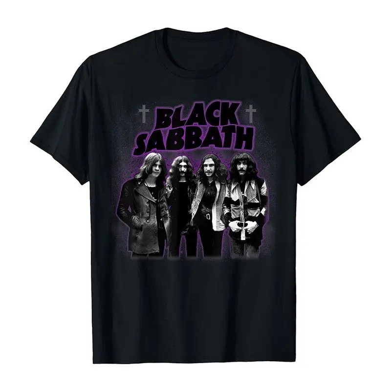 Свободная футболка с коротким рукавом для мужчин и женщин в европейском и американском стиле Black Sabbath Black Sabbath Band Heavy Metal Rock
Свободная футболка с коротким рукавом для мужчин и женщин в европейском и американском стиле Black Sabbath Black Sabbath Band Heavy Metal Rock