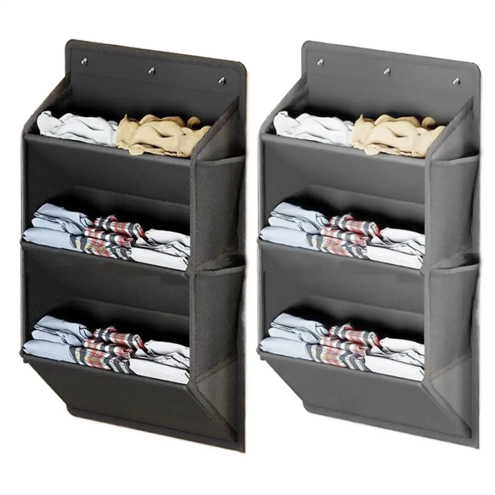 3-tier Storage Shoe Bag RV Wall Mounted Door Mounted Shoes And Miscellaneous Sorting Storage Bag Fabric Storage Hanging Bag
3-tier Storage Shoe Bag RV Wall Mounted Door Mounted Shoes And Miscellaneous Sorting Storage Bag Fabric Storage Hanging Bag