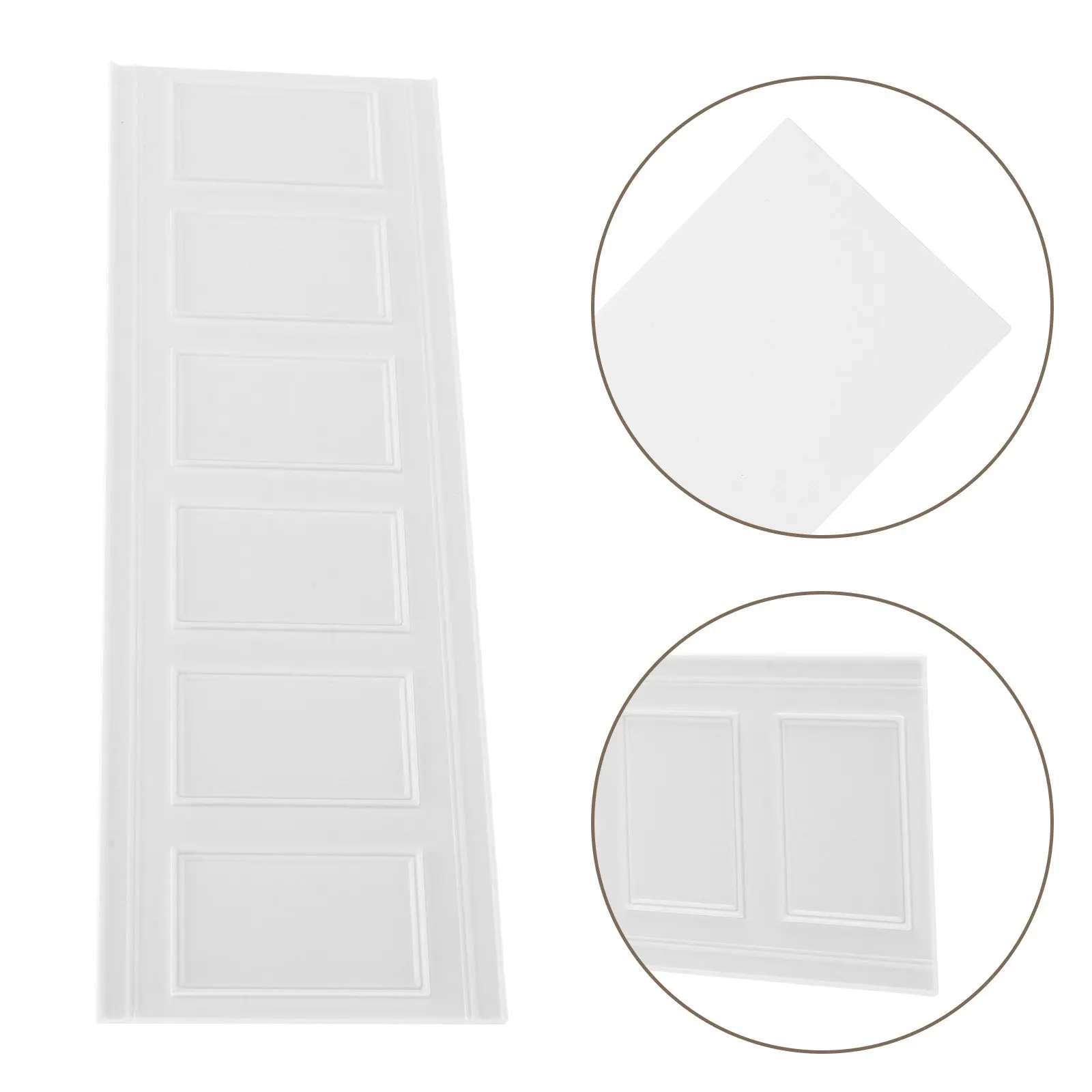 Flexible Baseboard Molding Trim for Dollhouse Lightweight Self Adhesive Wall Border Ideal for Mini Scenes Seam Concealment
Flexible Baseboard Molding Trim for Dollhouse Lightweight Self Adhesive Wall Border Ideal for Mini Scenes Seam Concealment