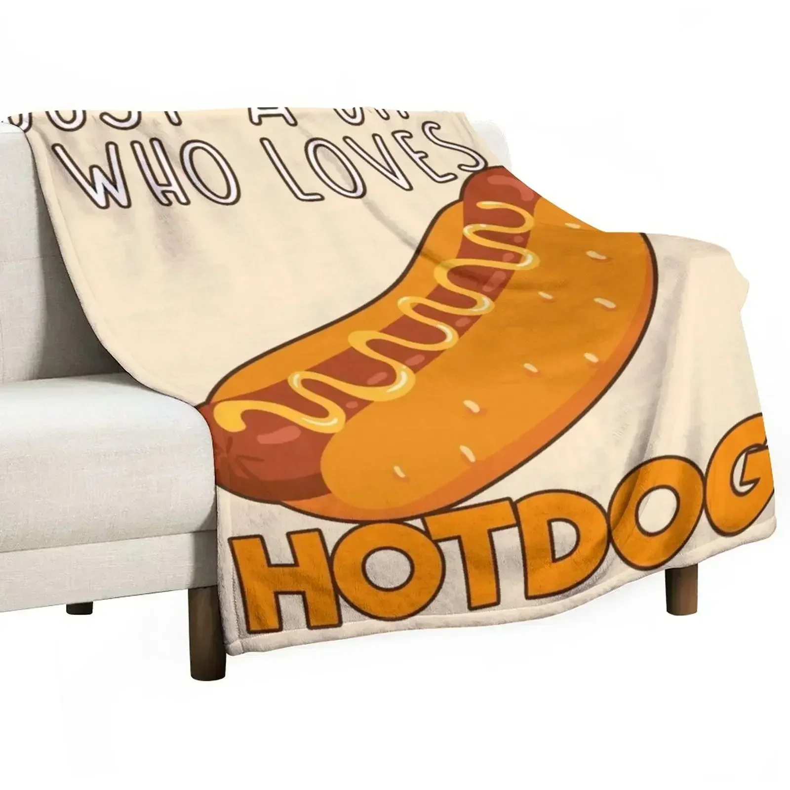 Just A Girl Who Loves Hotdog. Throw Blanket decorative Blankets Sofas Of Decoration blankets and throws Soft Big Blankets
Just A Girl Who Loves Hotdog. Throw Blanket decorative Blankets Sofas Of Decoration blankets and throws Soft Big Blankets