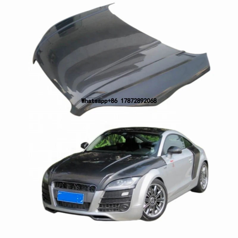 R8 Style Carbon Fiber Car Engine Cover Bonnet Auto Hood Suitable for TT MK2 8J PQ35 2008-2014 Aerodynamic Auto Parts
R8 Style Carbon Fiber Car Engine Cover Bonnet Auto Hood Suitable for TT MK2 8J PQ35 2008-2014 Aerodynamic Auto Parts