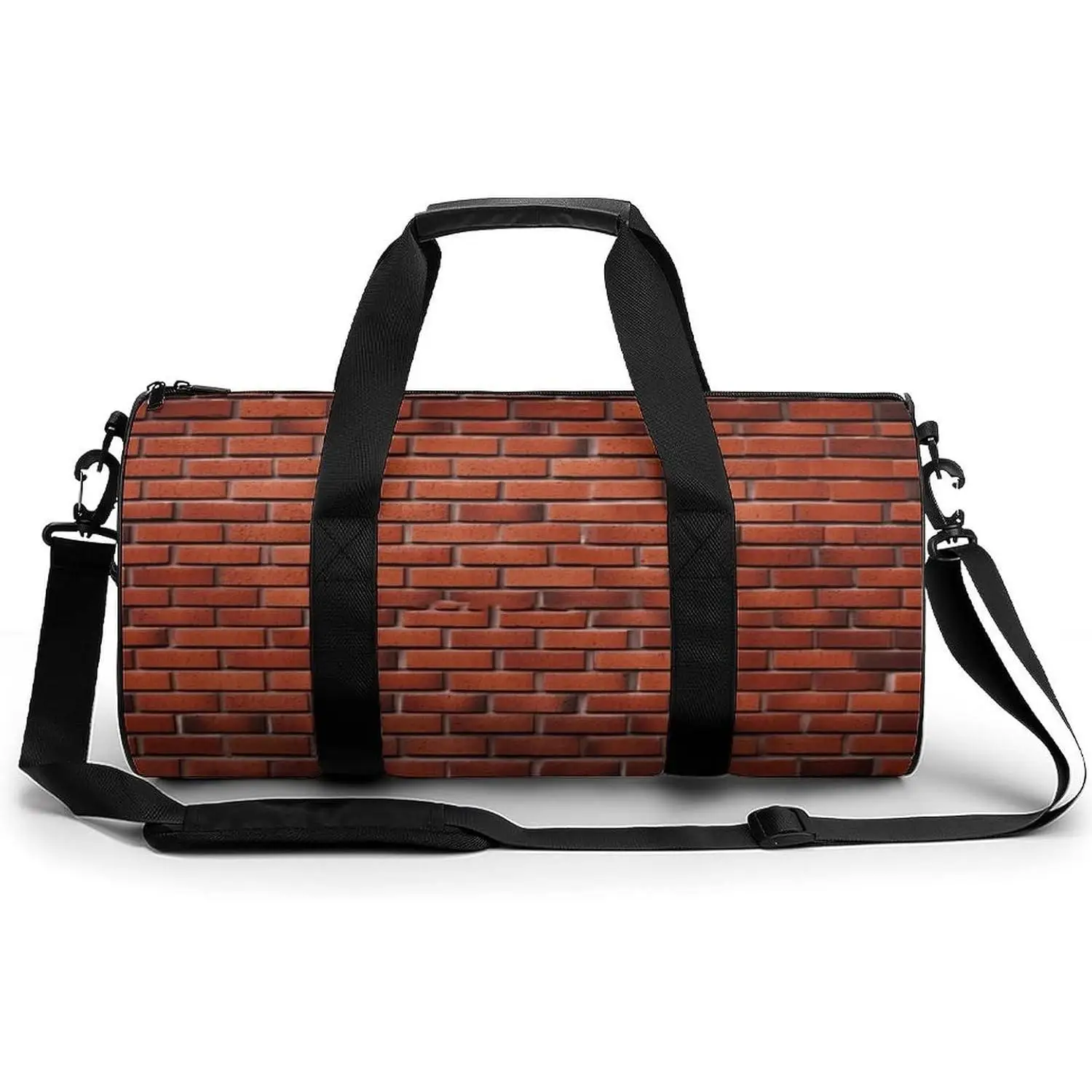 Сумка-дафл с узором из красного кирпича, большая вместимость, регулируемый ремень, дорожная, спортивная, модная сумка для женщин и мужчин
Сумка-дафл с узором из красного кирпича, большая вместимость, регулируемый ремень, дорожная, спортивная, модная сумка для женщин и мужчин
