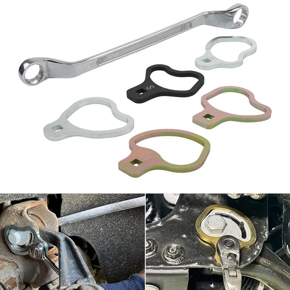 6PCS Control Cam Adjustment Tool Set 41620 For Chevrolet Caster Camber Kit Hot Sale Brand. New And High Quality
6PCS Control Cam Adjustment Tool Set 41620 For Chevrolet Caster Camber Kit Hot Sale Brand. New And High Quality