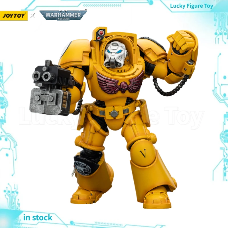 【Pre-sale】JOYTOY Warhammer 40K Imperial Fists Terminator 2 with Power Sword and Storm Bolter 1/18 action figure model toy
【Pre-sale】JOYTOY Warhammer 40K Imperial Fists Terminator 2 with Power Sword and Storm Bolter 1/18 action figure model toy