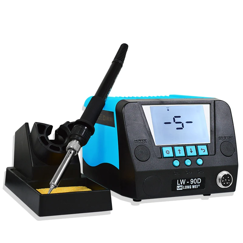 LW90D Longwei Hot Air Soldering Station Heat Gun Professional Soldering Station Rework Station
LW90D Longwei Hot Air Soldering Station Heat Gun Professional Soldering Station Rework Station