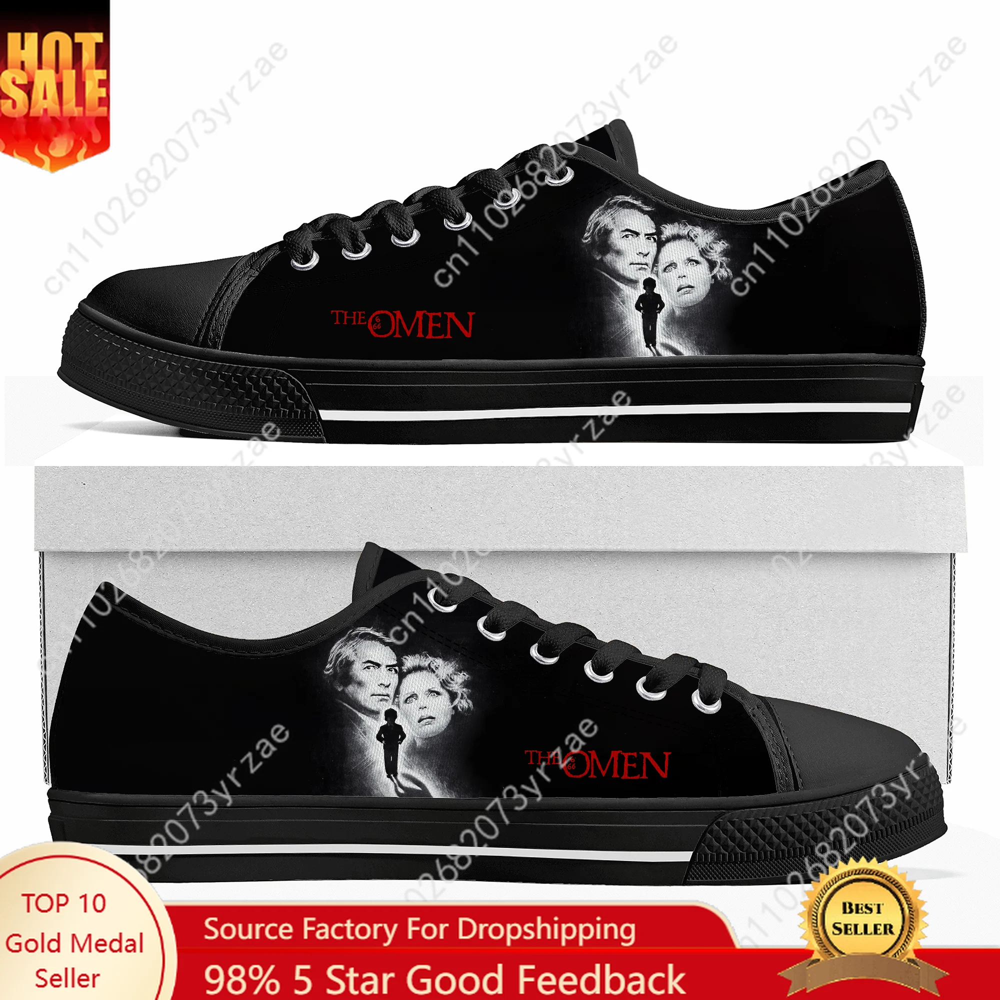 The Omen Low Top High Quality Sneakers Men Women Teenager Canvas Sneaker Casual Personalized Fashion Patterns Shoe Custom Shoes
The Omen Low Top High Quality Sneakers Men Women Teenager Canvas Sneaker Casual Personalized Fashion Patterns Shoe Custom Shoes