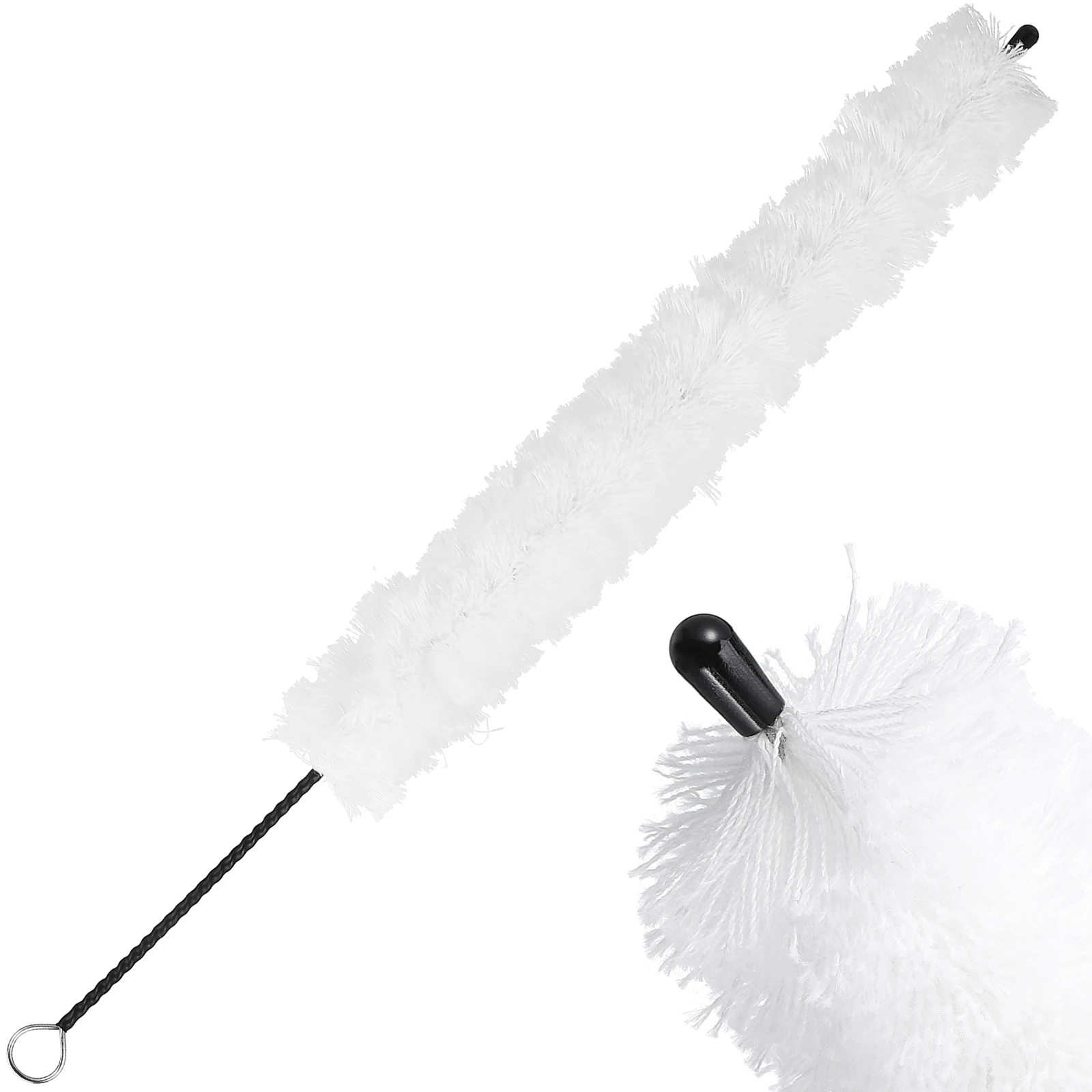 Professional Flute Cleaning Brush White Cotton Twisted Wire Loop Handle Flute Accessories Musical Instrument Cleaner
Professional Flute Cleaning Brush White Cotton Twisted Wire Loop Handle Flute Accessories Musical Instrument Cleaner