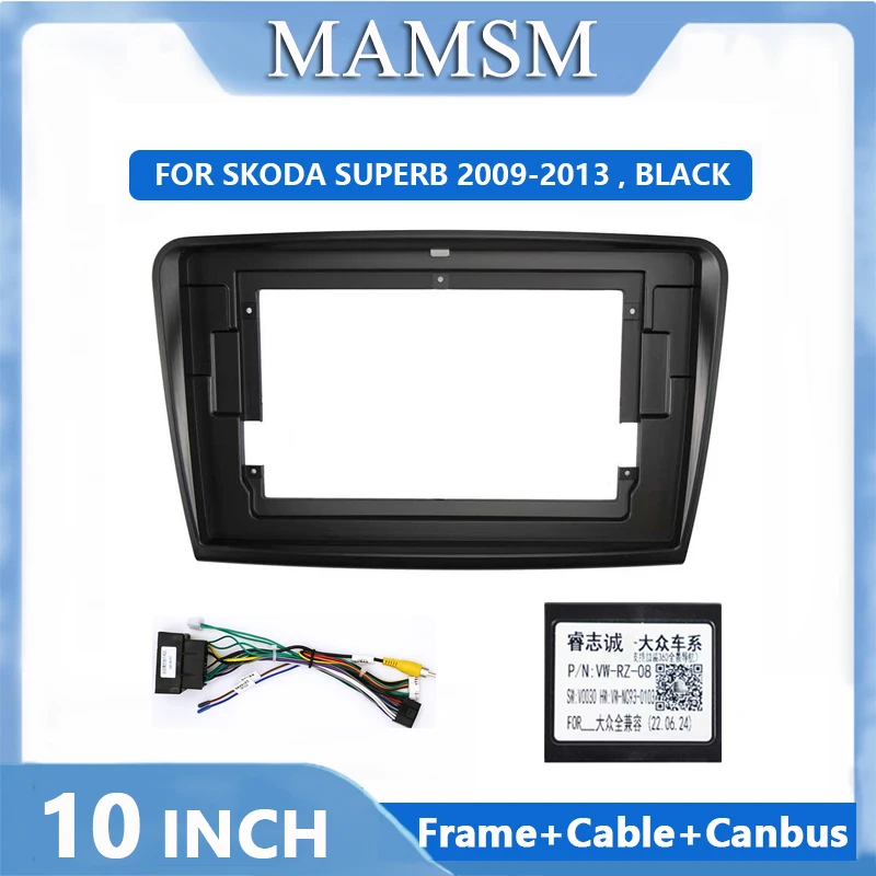 10 inch Car Radio Frame Kit FOR SKODA SUPERB 2009-2013 Auto Stereo Panel Mounting Bezel Faceplate Center Console Holder Fascia
10 inch Car Radio Frame Kit FOR SKODA SUPERB 2009-2013 Auto Stereo Panel Mounting Bezel Faceplate Center Console Holder Fascia