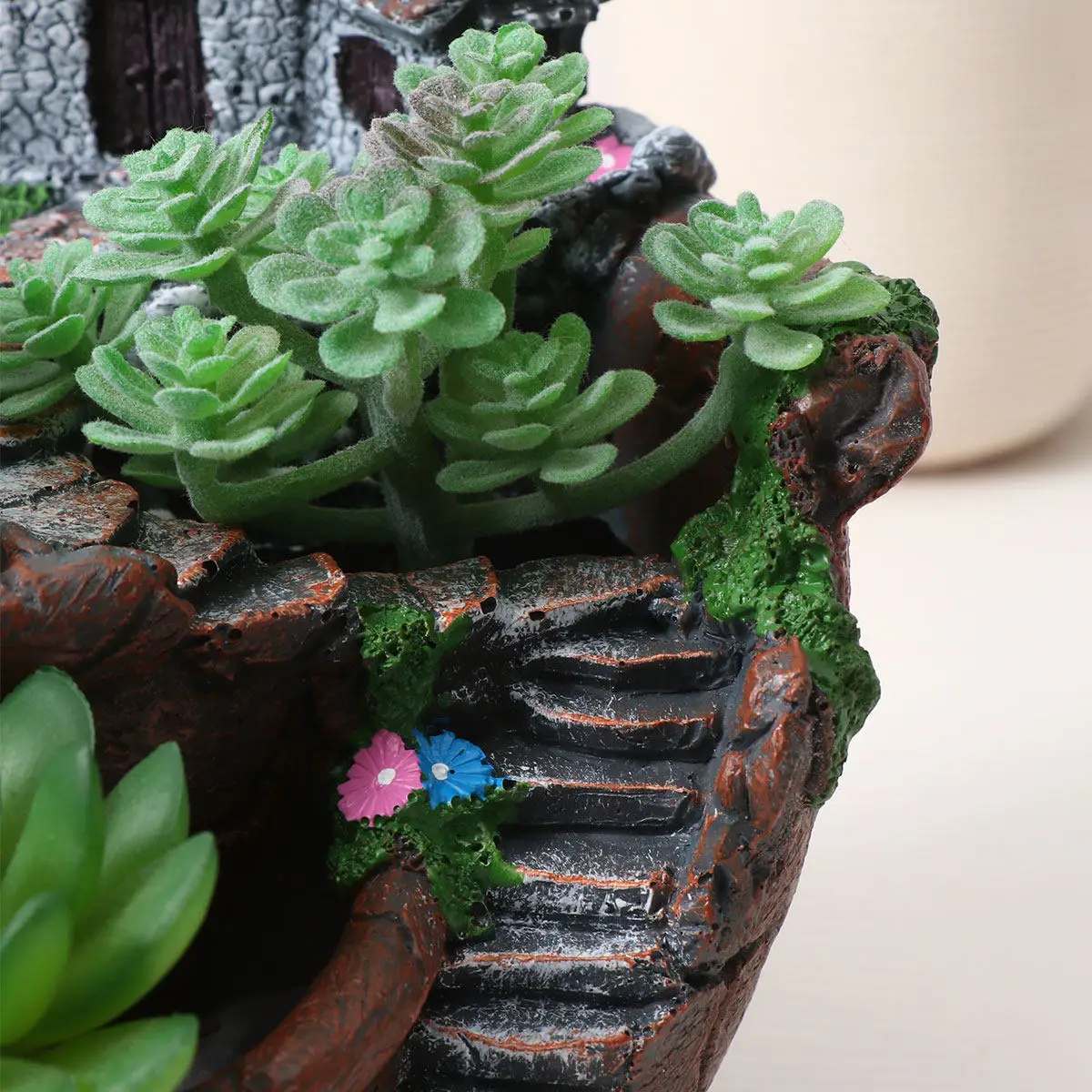 1Pcs Creative Flower Pot Set 3-Tier Micro Landscape Planter for Succulents Fairy Garden Desktop Living Room Balcony Decor Plants
1Pcs Creative Flower Pot Set 3-Tier Micro Landscape Planter for Succulents Fairy Garden Desktop Living Room Balcony Decor Plants