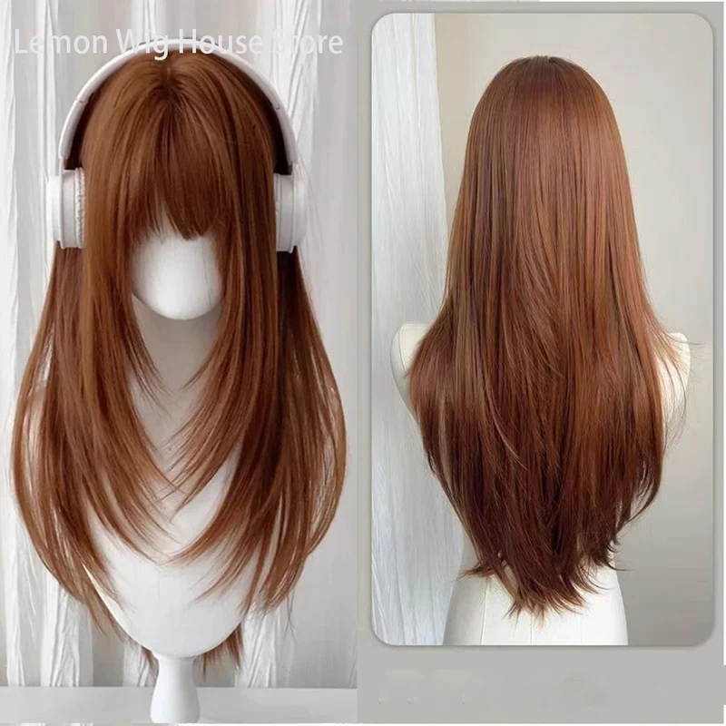 Оранжево-коричневый парик ABC123 с челкой, длинный прямой многослойный парик в стиле Лолита для женщин, для повседневной носки и вечеринок, синтетические волосы H3;b,6/k'5;
Оранжево-коричневый парик ABC123 с челкой, длинный прямой многослойный парик в стиле Лолита для женщин, для повседневной носки и вечеринок, синтетические волосы H3;b,6/k'5;