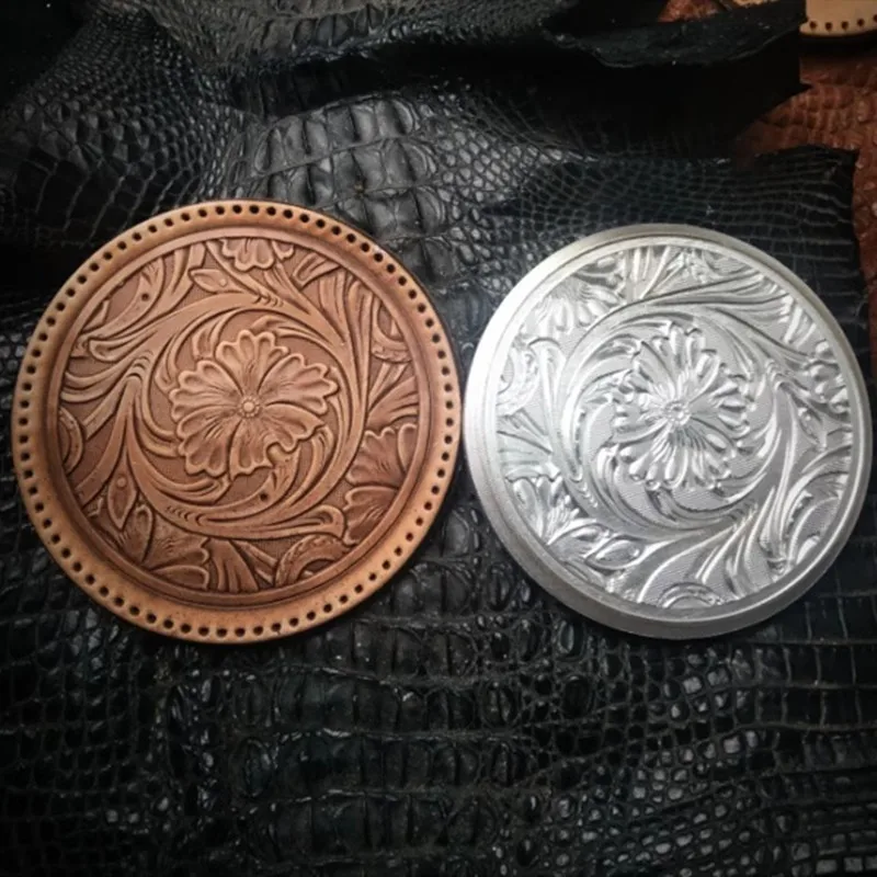 3D Aluminum Alloy Arabesque Leather Embossing Stamp Tookl, Round/Square Stamp Carve Mold for DIY Coaster,Bag,Craft Accessories
3D Aluminum Alloy Arabesque Leather Embossing Stamp Tookl, Round/Square Stamp Carve Mold for DIY Coaster,Bag,Craft Accessories