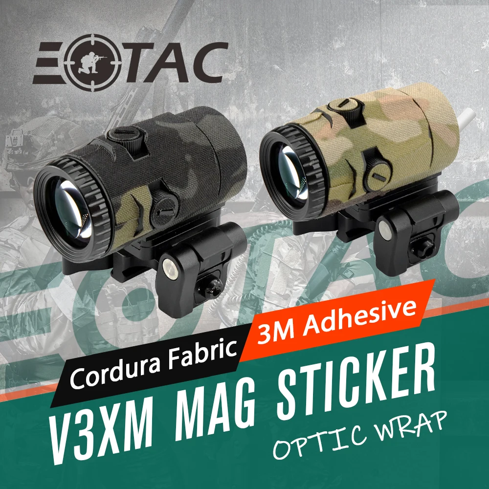 New V3XM MICRO 3X Magnifier Wrap Optics Sticker MC / MCBK color in stock Only Sticker
New V3XM MICRO 3X Magnifier Wrap Optics Sticker MC / MCBK color in stock Only Sticker