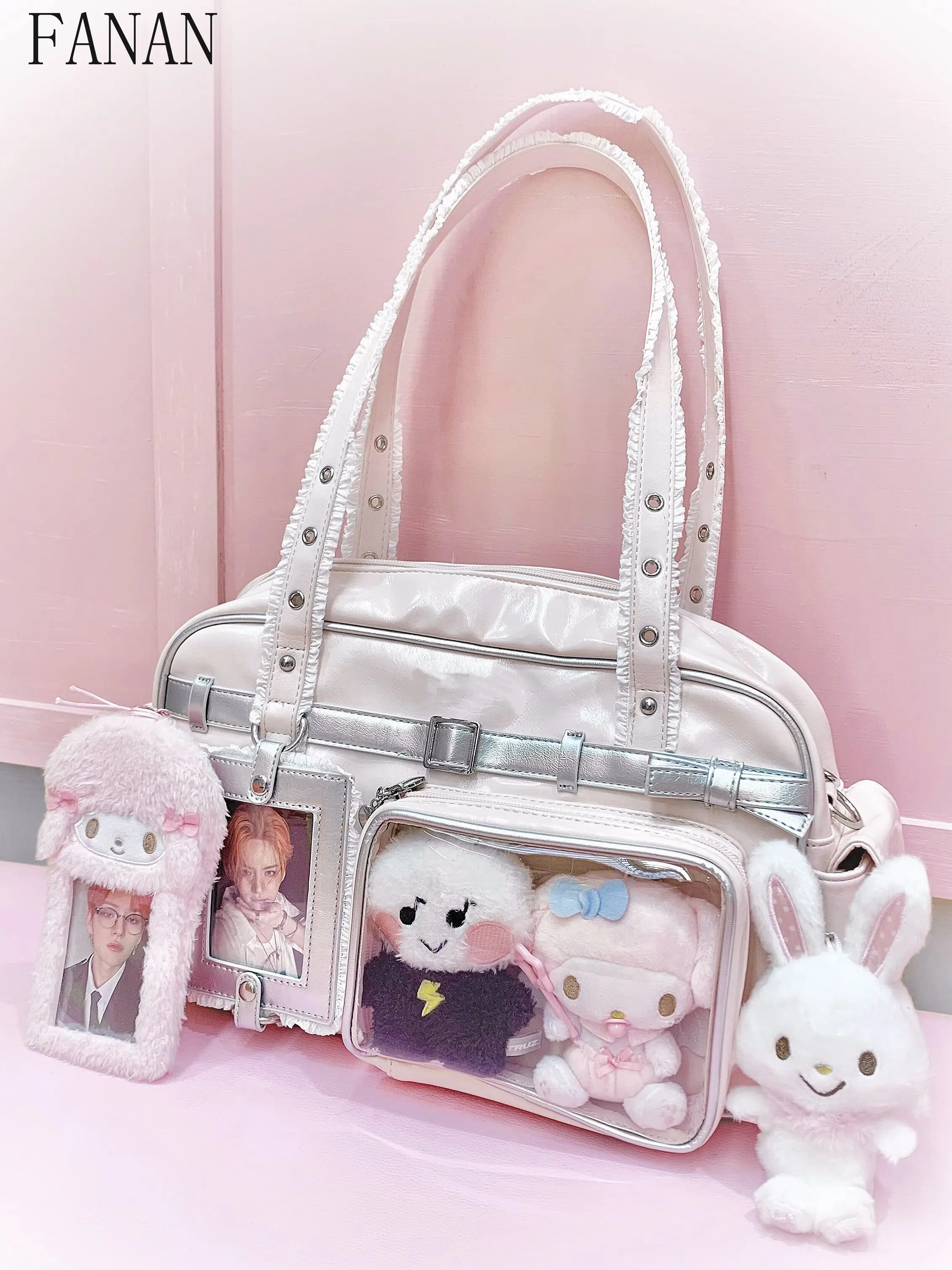 2026 New Large Capacity Shoulder Crossbody Bags for Girls Sweet and Cute Jk Uniform Bag Fashion Women's Casual Handbags
2026 New Large Capacity Shoulder Crossbody Bags for Girls Sweet and Cute Jk Uniform Bag Fashion Women's Casual Handbags