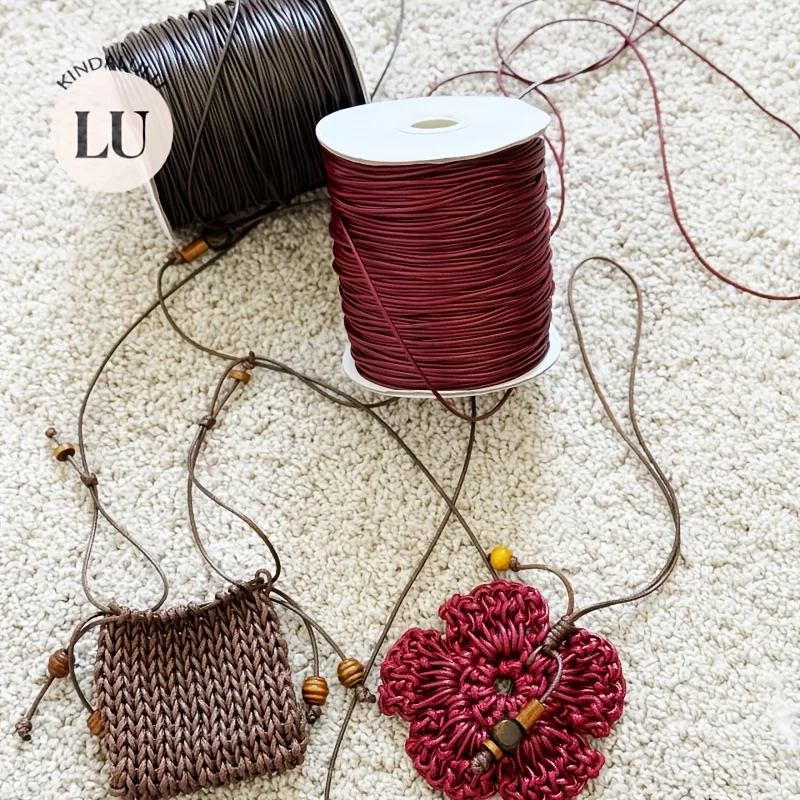 15mm Faux Leather Imitation Yarn Round Handknitting Threads Crochet Bag Purse Beach Hats Jewelry Accessories Braided Cord Rope
15mm Faux Leather Imitation Yarn Round Handknitting Threads Crochet Bag Purse Beach Hats Jewelry Accessories Braided Cord Rope