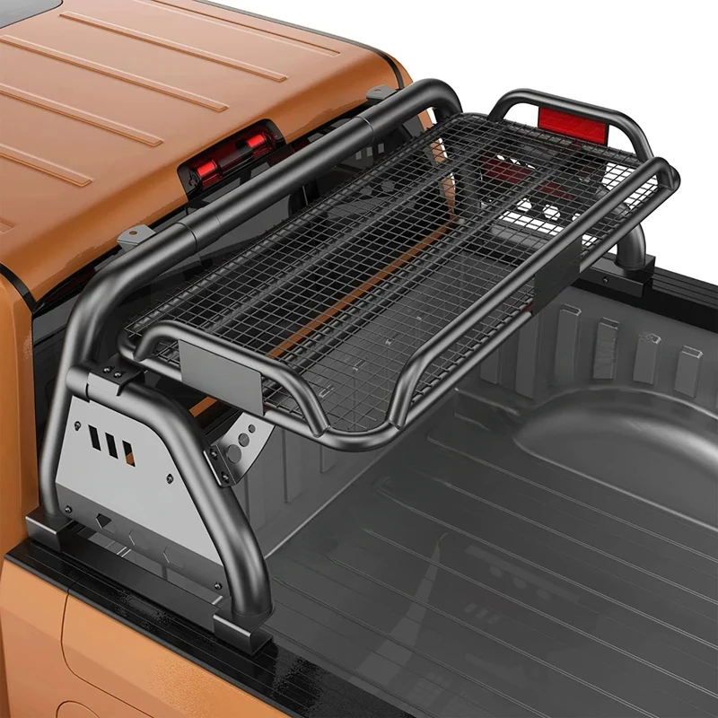 Factory Price Roll Bar Truck Bed Rack Cargo with Storage Basket Fit
Factory Price Roll Bar Truck Bed Rack Cargo with Storage Basket Fit