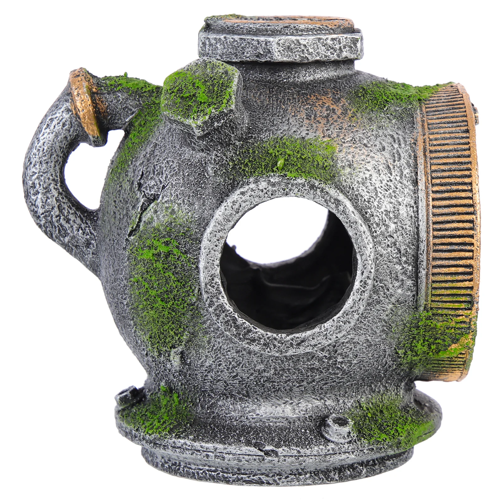 Submerged Wreckage Decor Fish Hideout Resin Aquarium Landscape For Tank Shrimp Underwater Shelter Accessory 
Submerged Wreckage Decor Fish Hideout Resin Aquarium Landscape For Tank Shrimp Underwater Shelter Accessory