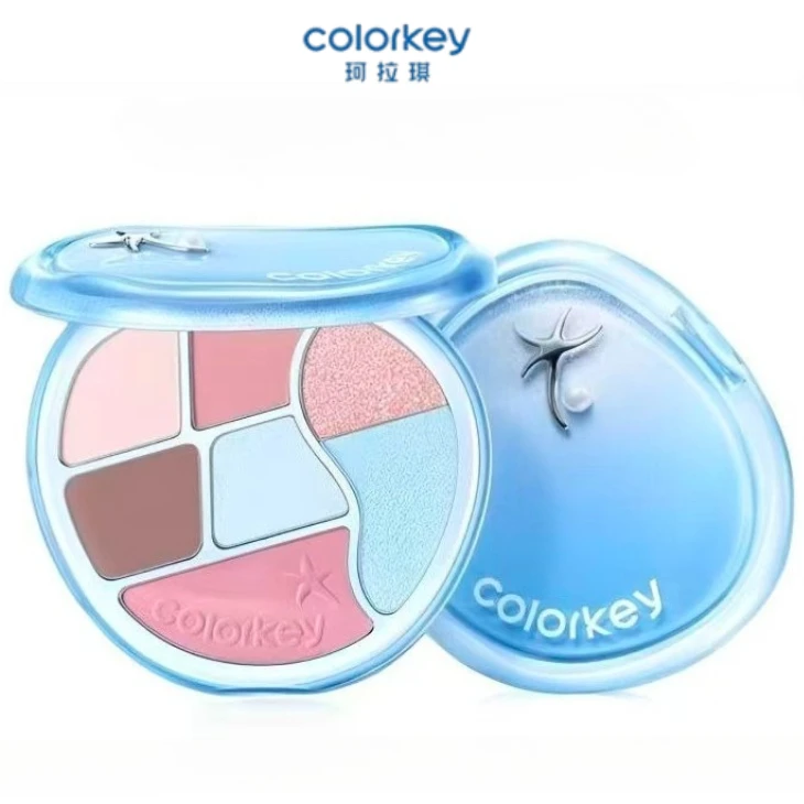 Colorkey Diamond Sea Eyeshadow Palette 7 Colors Multi-Use Makeup Matte Shimmer Blush Highlighter Contour All-in-One Palette
Colorkey Diamond Sea Eyeshadow Palette 7 Colors Multi-Use Makeup Matte Shimmer Blush Highlighter Contour All-in-One Palette