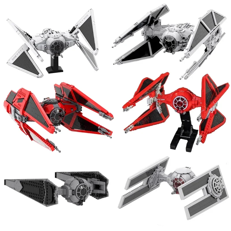 Bricklink MOC Звездный фильм Космический корабль Imperial TIE Interceptor Baron Starfighters Наборы строительных блоков Детские игрушки Рождественский подарок для мальчиков
Bricklink MOC Звездный фильм Космический корабль Imperial TIE Interceptor Baron Starfighters Наборы строительных блоков Детские игрушки Рождественский подарок для мальчиков
