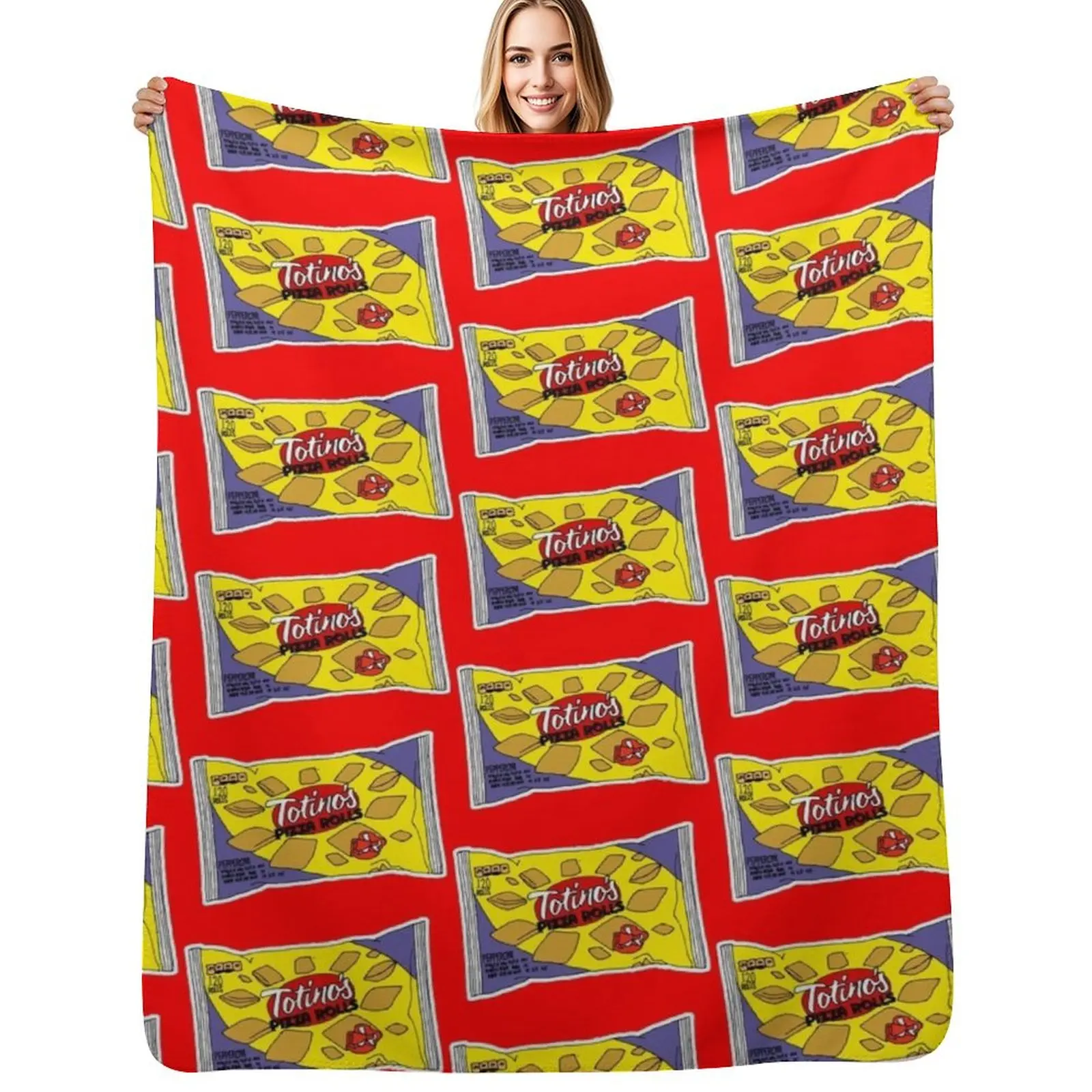 Pizza Rolls Throw Blanket Wrinkle Resistant Lightweight Blanket
Pizza Rolls Throw Blanket Wrinkle Resistant Lightweight Blanket